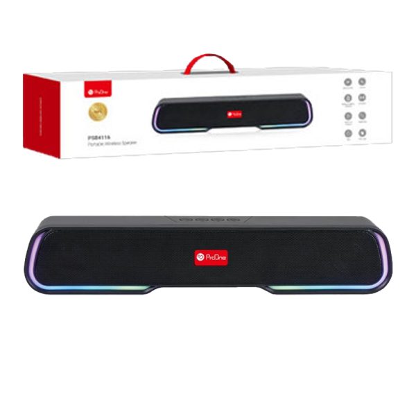 اسپیکر پرتابل PSB4116 مشکی PROONE ساندبار