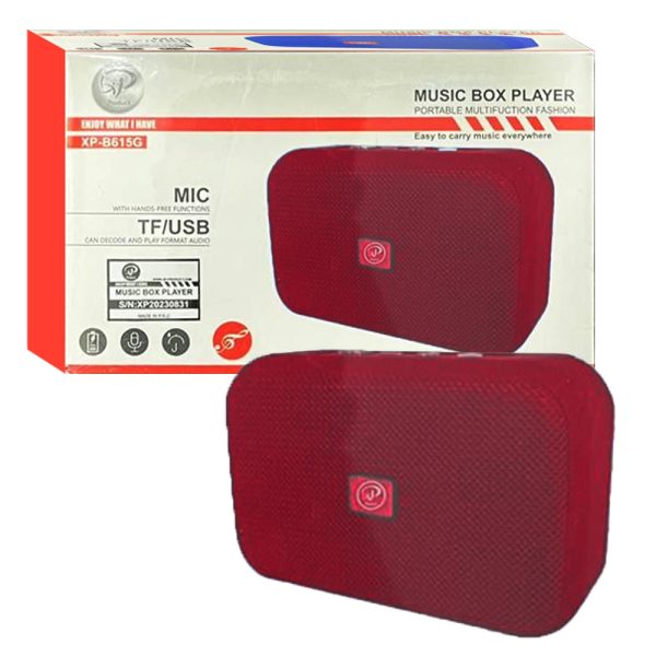 اسپیکر پرتابل XP B-615G قرمز