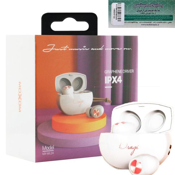 ایرپاد IPX4 MX-WL24 سفید MOXOM ایساتیس