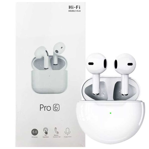 ایرپاد PRO6 سفید AIRPODS