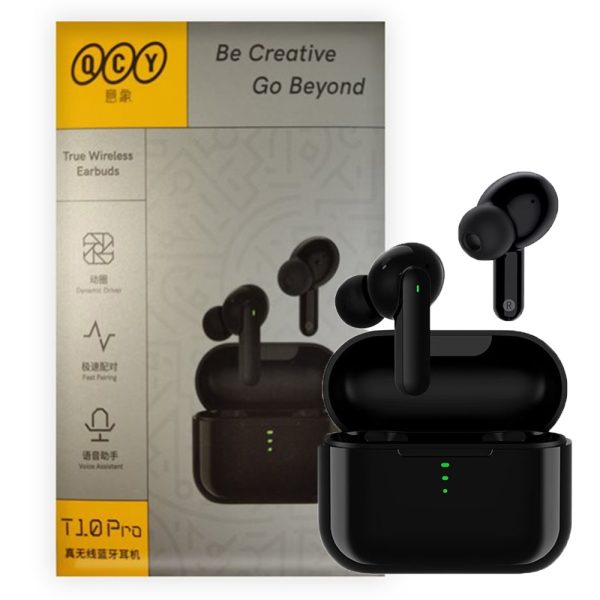 ایرپادT10proمشکی QCYگارانتی متین