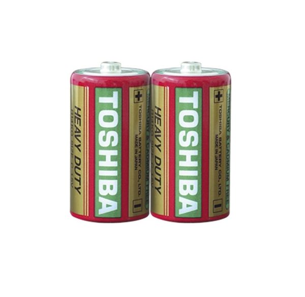 باطری C متوسط ساده 2 شرینگ TOSHIBA