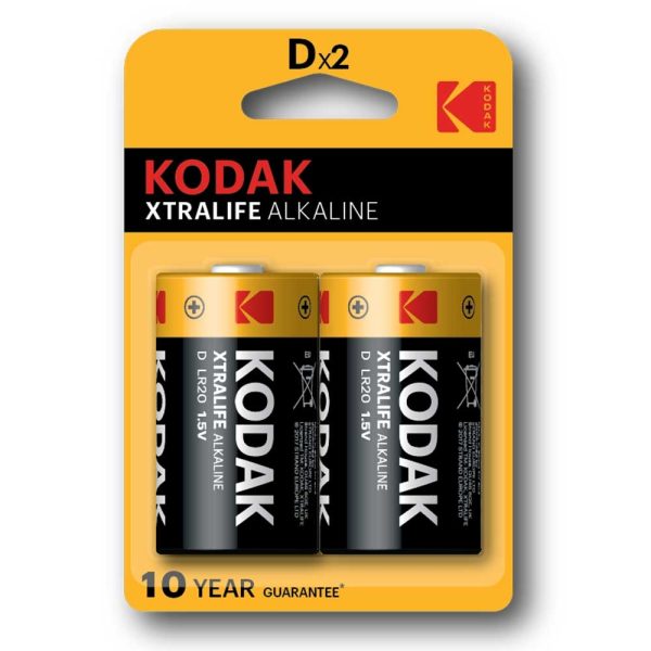باطری Dبزرگ آلکالاین DاکستراKODAK