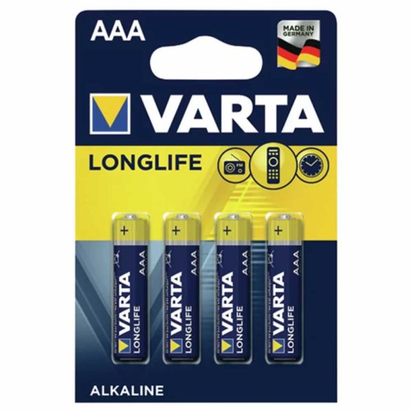 باطری آلکالاین 4نیم VARTA.LongLife