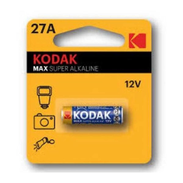 باطری ریموتی آلکالاین 27AتکپکKODAK