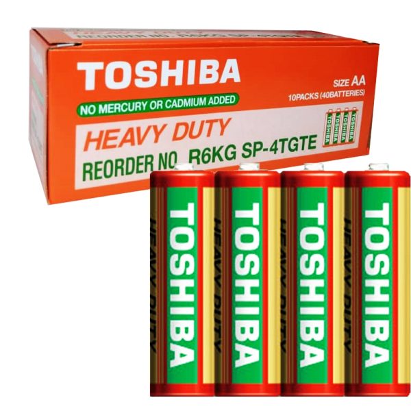 باطری  ساده قلم زینک4شیریTOSHIBA
