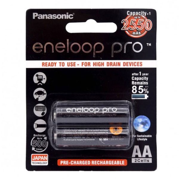 باطری شارژی قلم 2کارتی پاناسونیک PANASONIC 2550