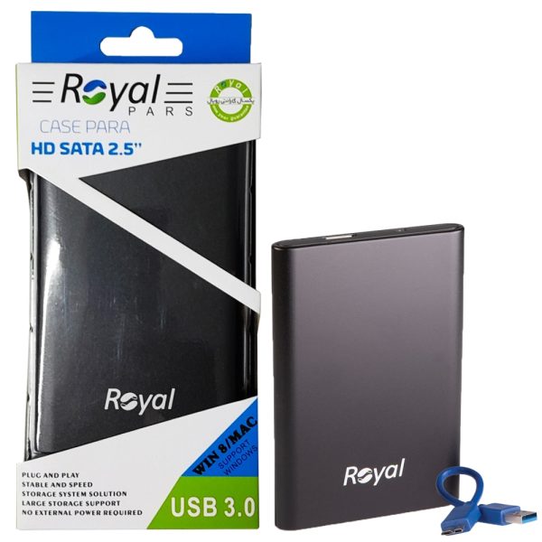 باکس هارد نوت بوک رویال ROYAL 2533 USB 3.0