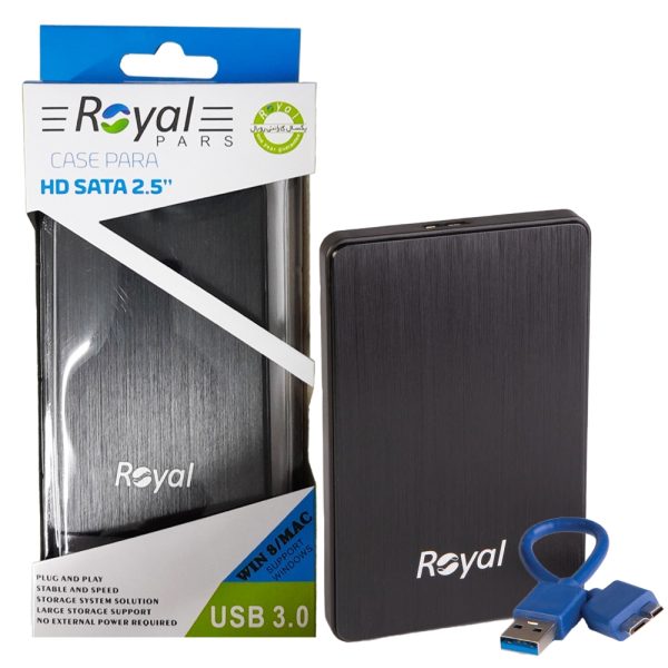 باکس هارد نوت بوک رویال ROYAL 2536 USB 3.5