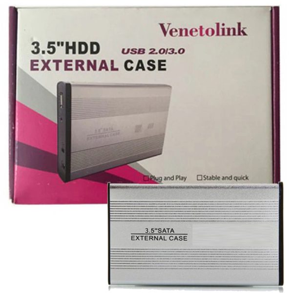 باکس هاردPC USB2 فلزی V-LINK