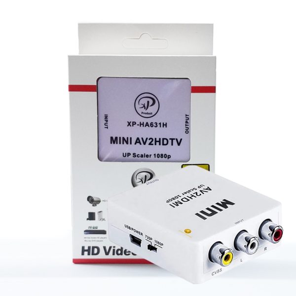 تبدیل AV به HDMI ایکس پی XP AH631H