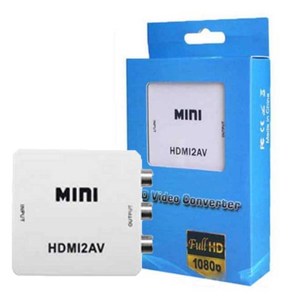 تبدیل  HDMI به  AV کوچک پک آبی