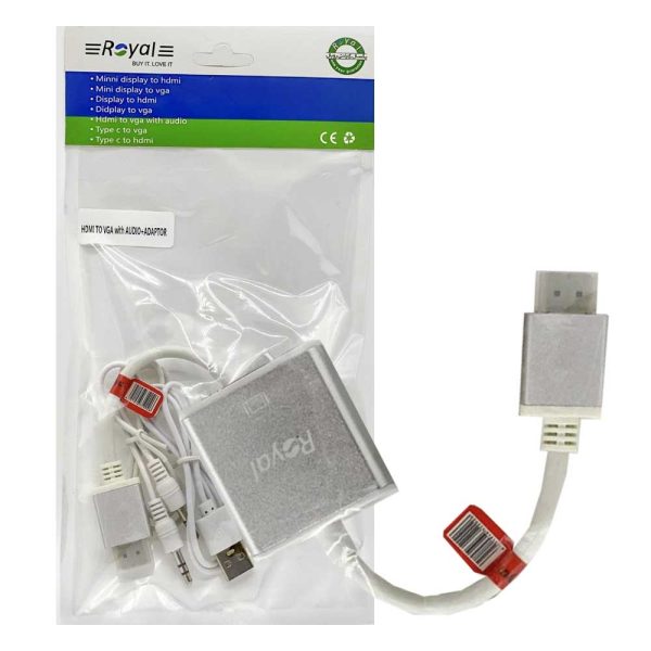 تبدیل  HDMIبه  VGA کنسولی  ROYAL