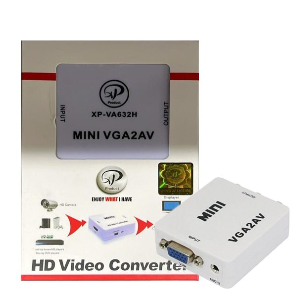 تبدیل VGA به AV ایکس پی XP AV632H