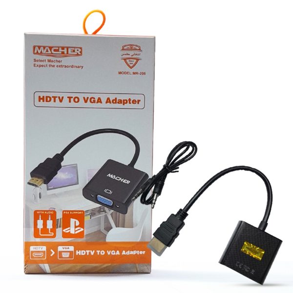 تبدیل مچر HDMI به MACHER MR206 VGA