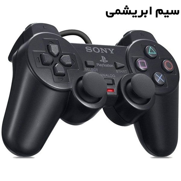 دسته بازی PS2. سیم ابریشمی