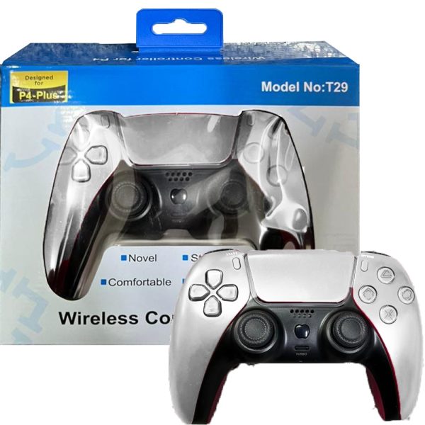 دسته بازی PS4 طرح PS5 سفید TB29
