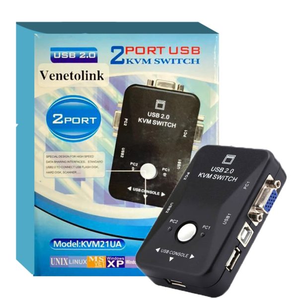 دستگاه Vlink.KVM21UA.2P.USB.KVM