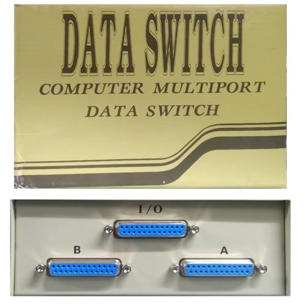 دیتاسوئیچ دستی 2PORT LPT پارالل