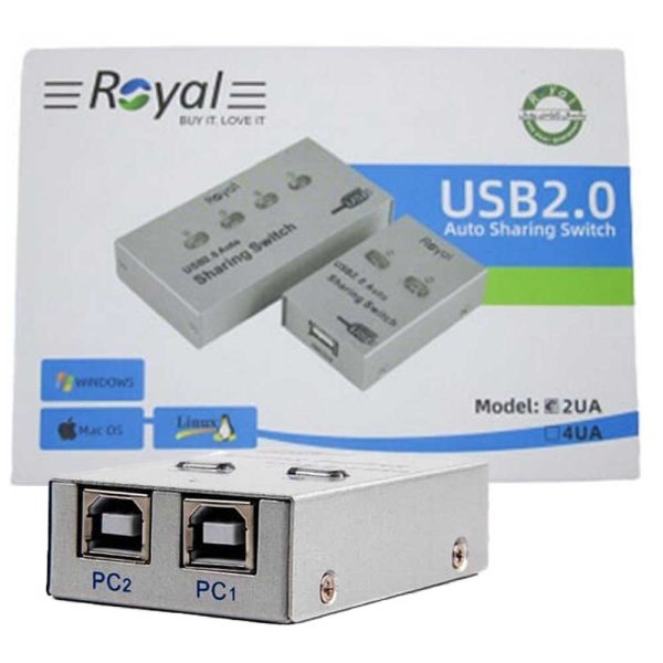 دیتاسوئیچ پرینتراتومات ROYAL.2P