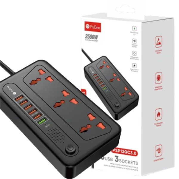 رابط برق  PROONE QC3 PSP12 مشکی