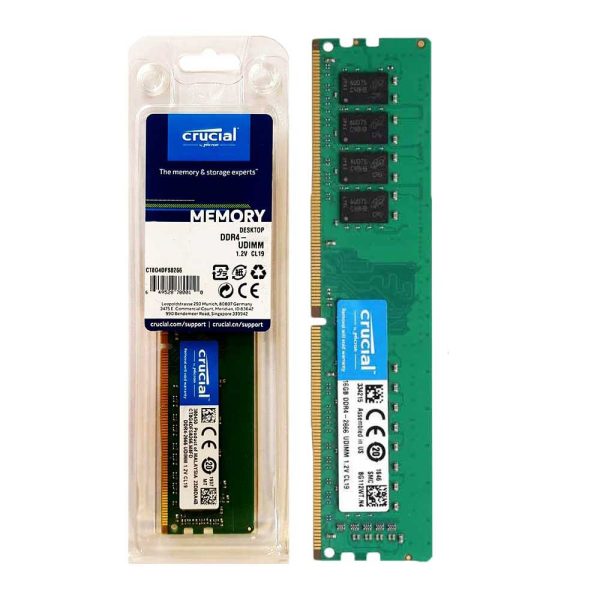 رم  16G 3200 DDR4 CRUSIAL