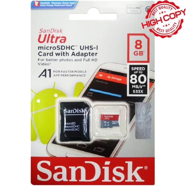 رم  SANDISK 80MB U1 C10 8G