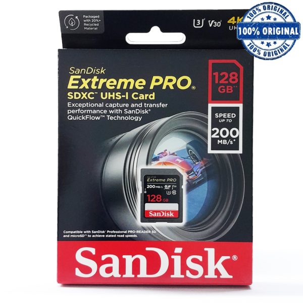 رم سندیسک SD 200MB PRO EX 128G