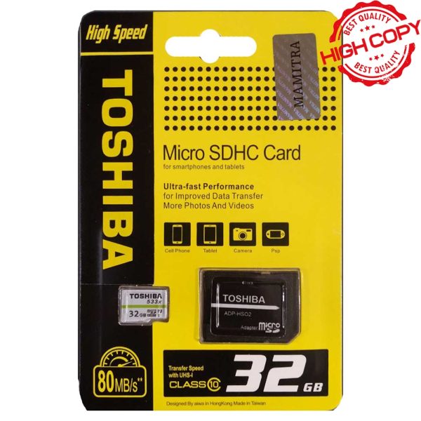 رم میکرو TOSHIBA 80MG 32G