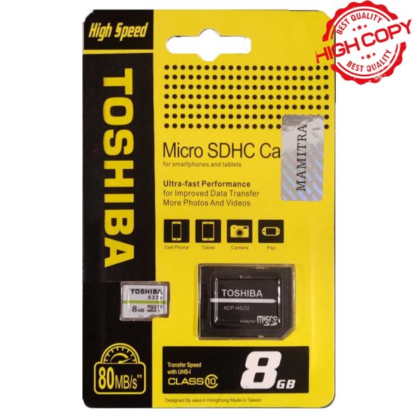 رم میکرو TOSHIBA 80MG 8G