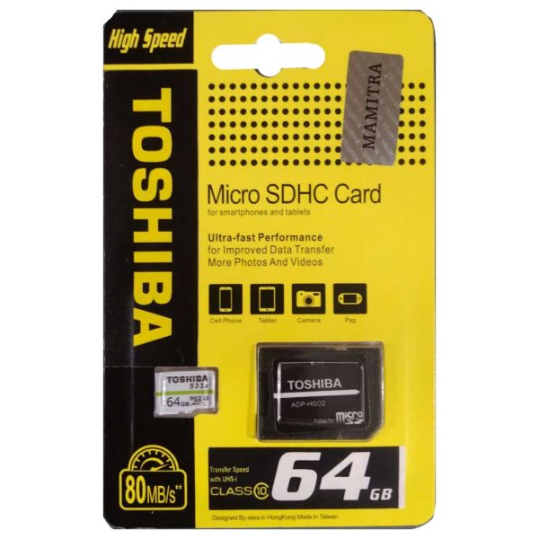 رم میکرو TOSHIBA U3 80MG 64G