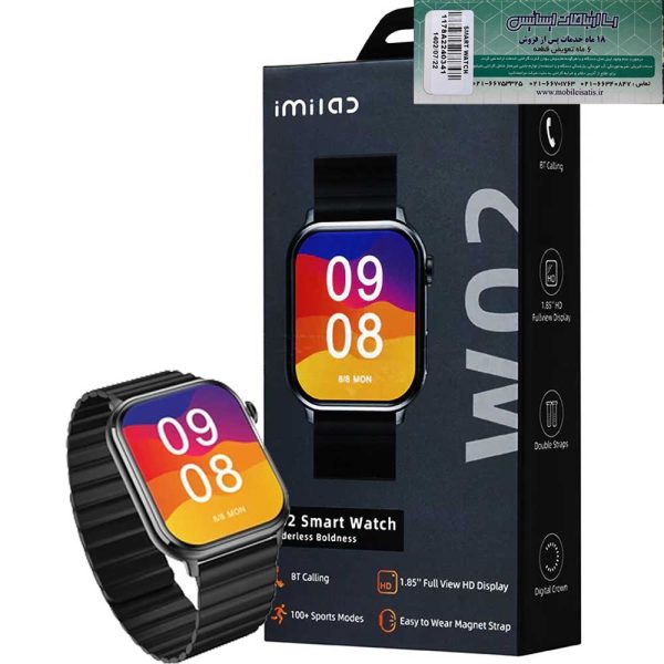 ساعت W02مشکی IMILAB ایساتیس