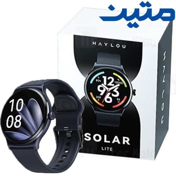 ساعت هایلو Solar Lite متین HAYLOU آبی
