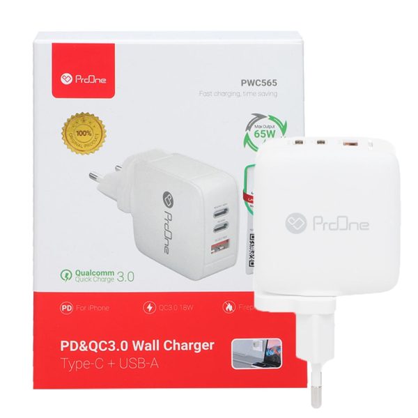 شارژر PROONE PWC565 سفید