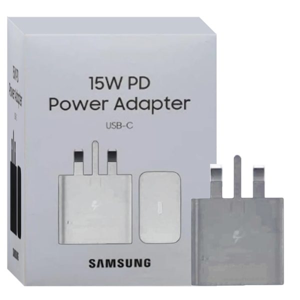 شارژر کلگی 15W سفید 3PIN SAMSUNG