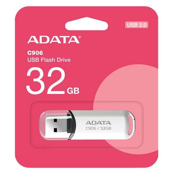 فلش C906 32G سفید A-DATA