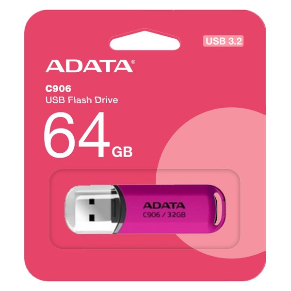 فلش  C906 64G بنفش A-DATA USB 3.2