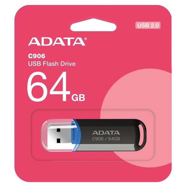 فلش C906 64G مشکی A-DATA USB 3.2