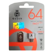 فلش  QUEENTECH C FACT+TYPE 64G