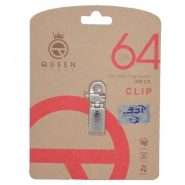 فلش  QUEENTECH CLIP 64G