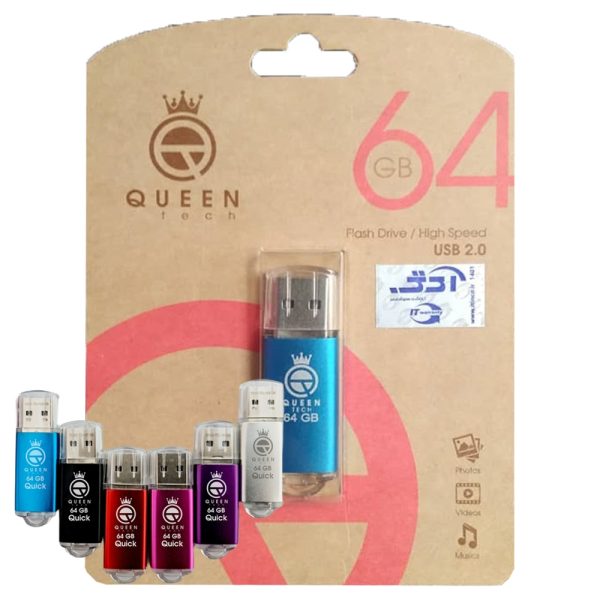 فلش  QUEENTECH QUICK 64G