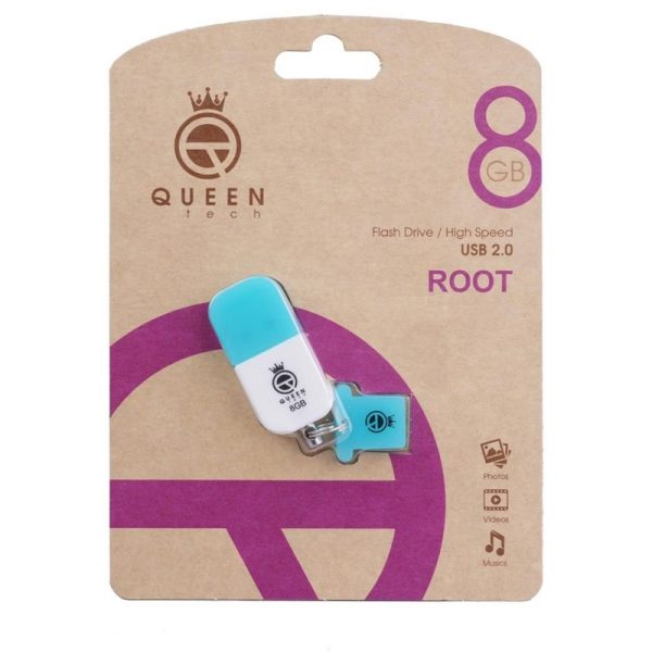 فلش  QUEENTECH ROOT 8G