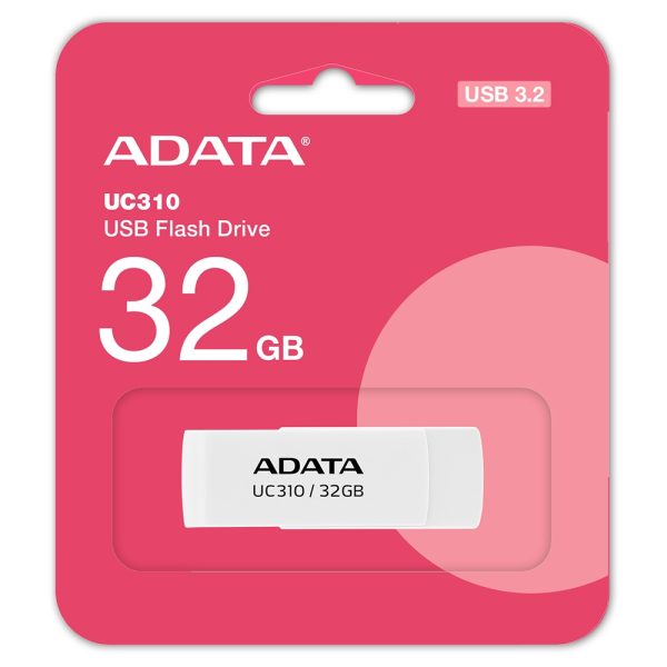فلش UC310 32G سفید A-DATA USB 3.2