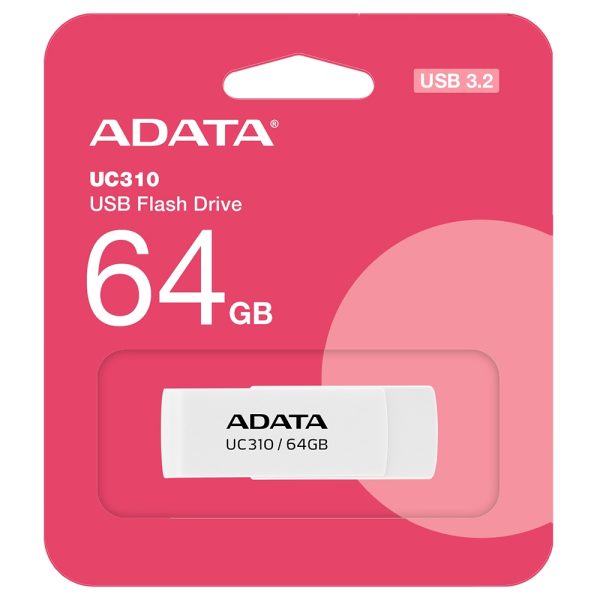 فلش UC310 64G سفید A-DATA USB 3.2