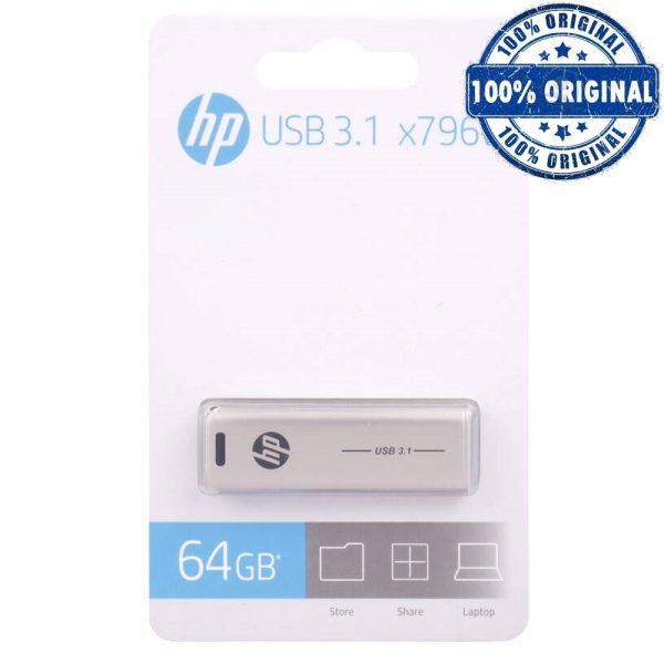 فلش اچ پی  USB3.1 X796 64G