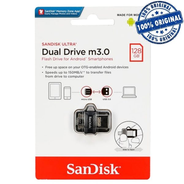 فلش سندیسک  M3 USB3 OTG 128G