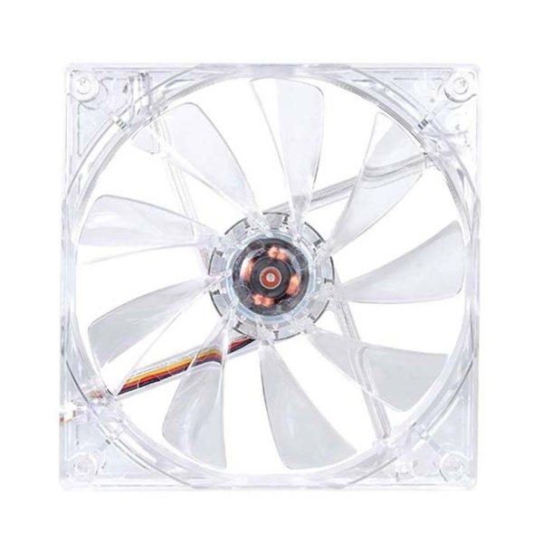 فن خنک کننده  12*12 شیشه ای  LED