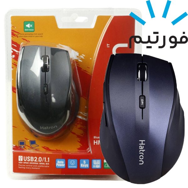 ماوس بلوتوث hatron HMBT130SL مشکی