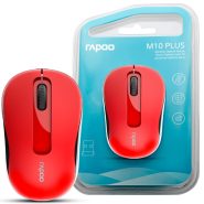 ماوس بی سیم M10+ قرمز RAPOO