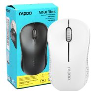 ماوس بی سیم بلوتوثی سفید RAPOO M160